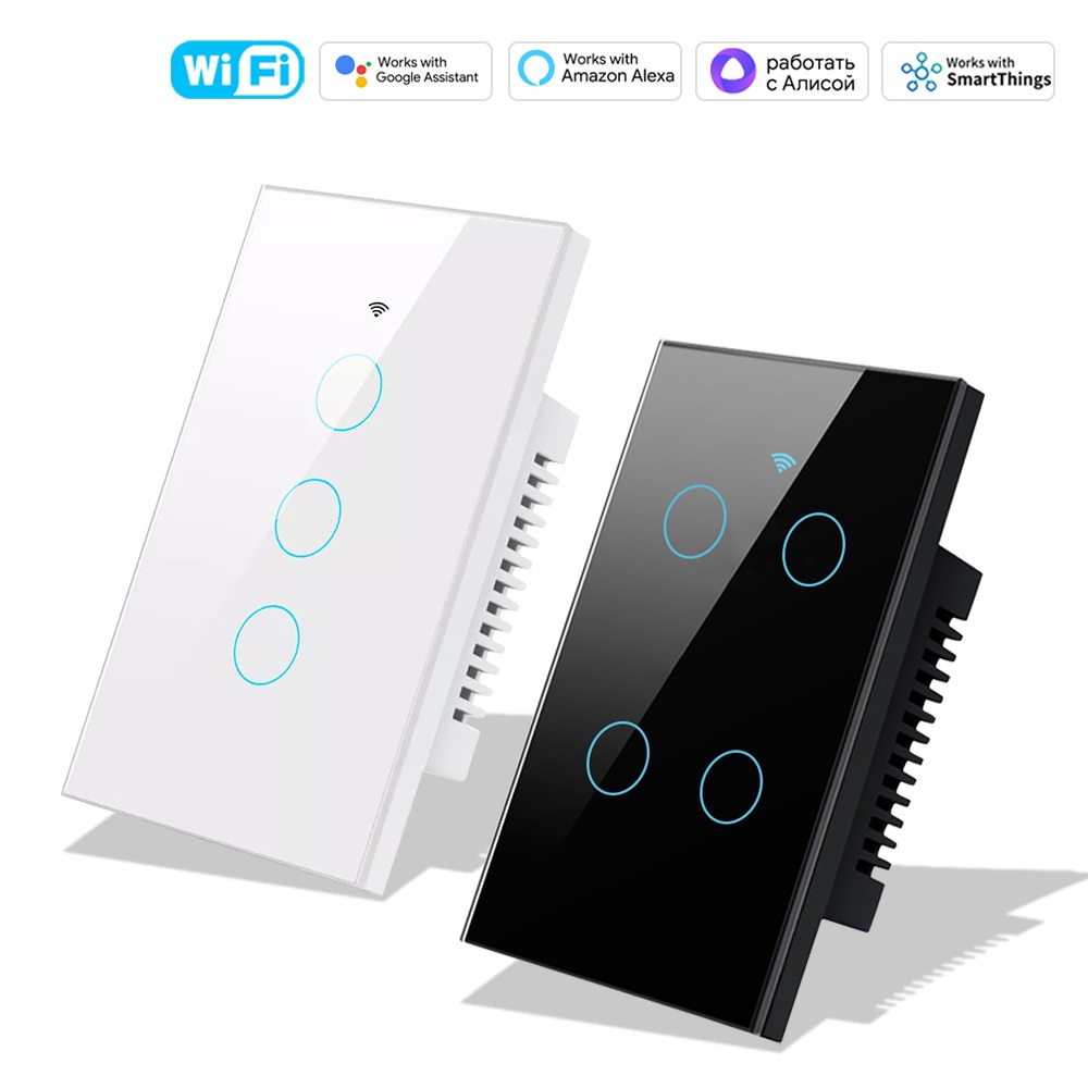 Smart Relay Tuya - Interruptor de Luz Táctil Inteligente Wifi+Bluetooth,